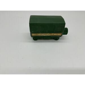 Vintage Avon Wild Country Aftershave Bottle Cal St Cable RR Co Trolley Green 4oz